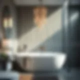 Elegant bathroom design showcasing modern fixtures