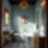 Stylish budget-friendly bathroom makeover